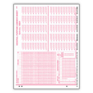 Sample Scantron Form 16504