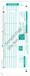 Sample Scantron Form 882-E